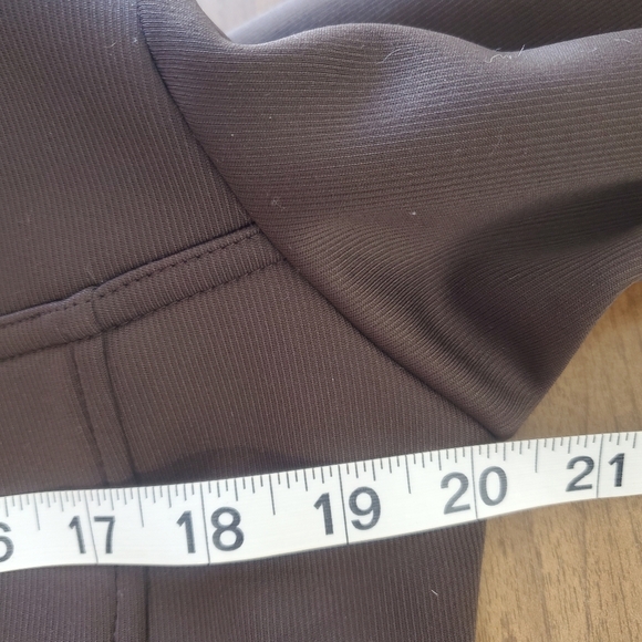 Lucy Women Track Jacket Size Large Brown Athletic Activewear Performance Neutral - Picture 4 of 13